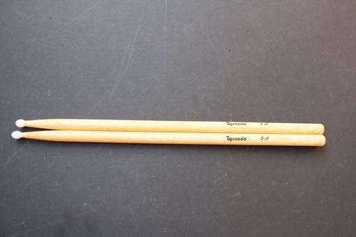 PAIR OF DRUM STICKS - TORNADO 5A - CLEARANCE SALE