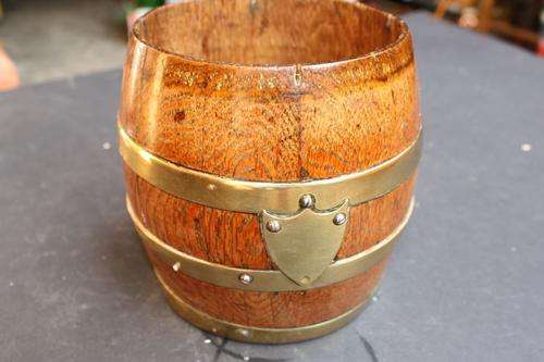 SMALL BARREL -120 MM DIAM. - 145 MM HIGH - NO LID