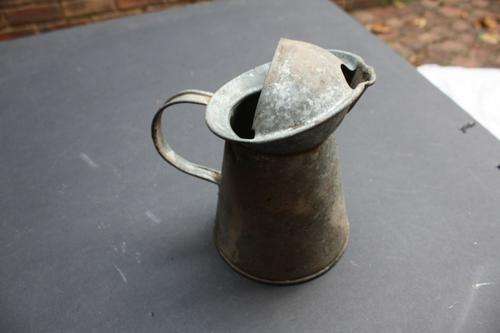 OLD TIN OIL CAN - PLEASE HAVE A LOOK