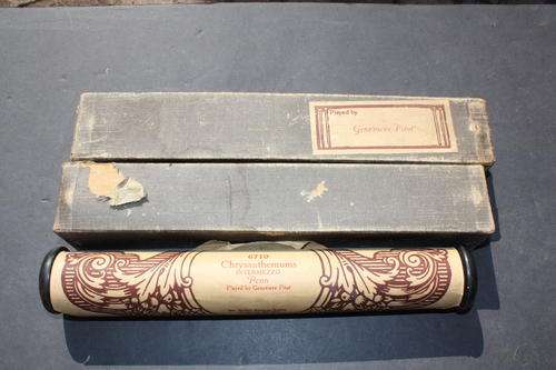 PIANOLA ROLL - 6710 - CHRYSANTHEMUS - PLAYED BY:GENEVIEVE PITOT