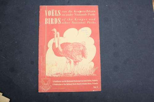 BIRDS OF THE KRUGER AND OTHER NATIONAL PARKS - VOL.3 - 1962 - PLEASE HAVE A LOOK