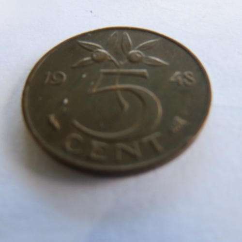 NETHERLAND - 5 CENT - 1948 - PLEASE HAVE A LOOK