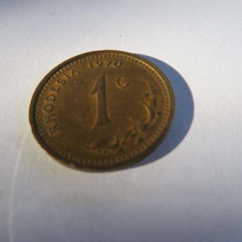 RHODESIA - 1 CENT - 1970 - PLEASE HAVE A LOOK
