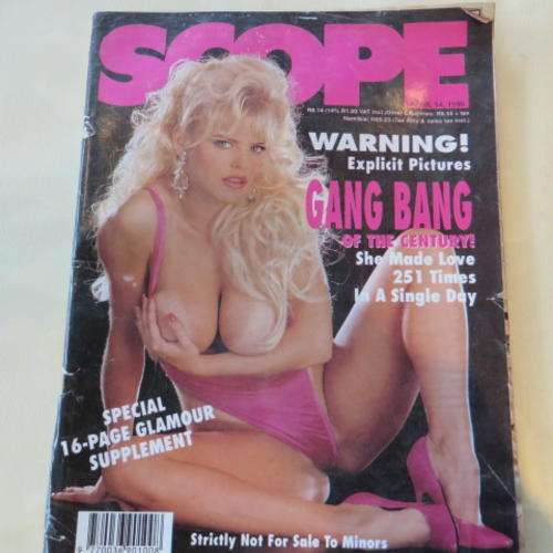 SCOPE MAGAZINE - APRIL 1995 - FAIR CONDITION - PLEASE HAVE A LOOK