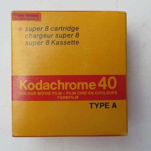 OLD KODAKCHROME 40 SUPER 8 FILM - EXPIRED