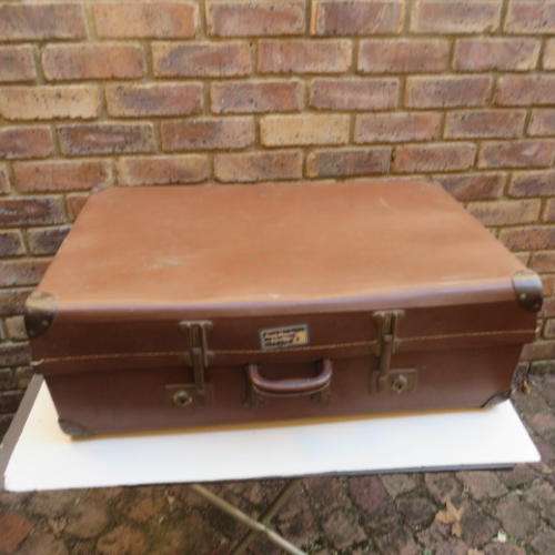 OLD SUIT CASE - 760 X 520 MM - 230 MM HIGH - A REAL COLLECTORS OR DISPLAY ITEM