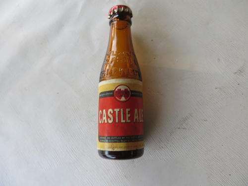 CASTLE BEERS - MINI BOTTLE - TALANA - CASTLE ALE - EMPTY