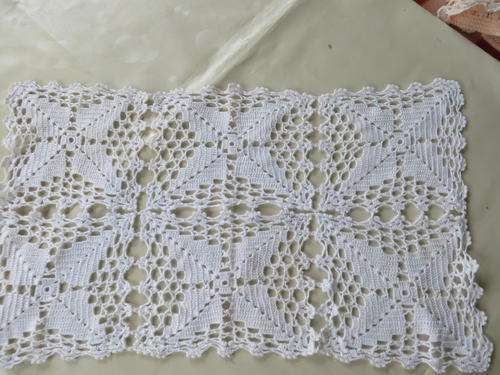 BEAUTIFUL DOILY - 500 X 300 MM  - AS PER SCAN