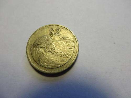 ZIMBABWE - 2 DOLLARS - 1991