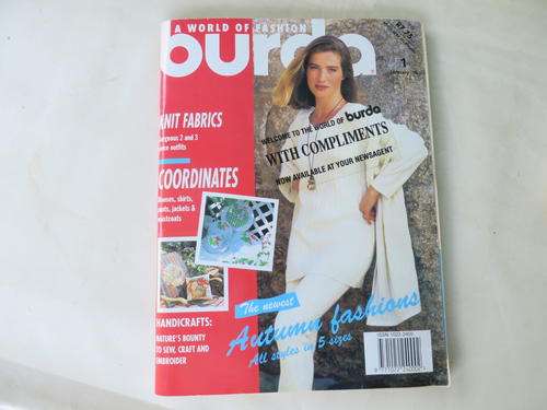 BURDA MAGAZINE - JANUARY 1994 - WITH  PATTERNS
