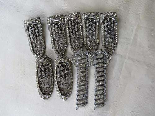 NINE BROCHES / SCARF CLIPS - CUSTOM JEWELLERY - AS PER SCAN