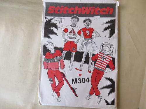STITCHWITCH - PATTERN NO. M304 - SIZE 7-12