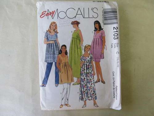 MCCALL'S - PATTERN NO. 2103 - SIZE C 10-14 - FACTORY FOLDED