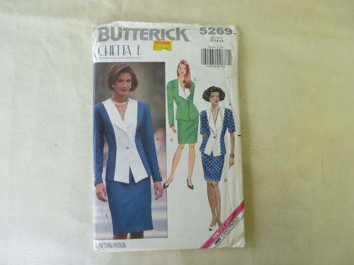 BUTTERICK - PATTERN NO. 5269  - SIZE 12-14-16 - FACTORY FOLDED