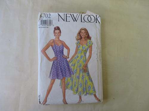 NEW LOOK - PATTERN NO. 6702 - SIZE 6-16 - FACTORY FOLDED