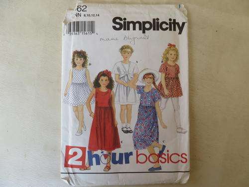 SIMPLICITY - PATTERN NO. 9062- SIZE 8-10 ONLY