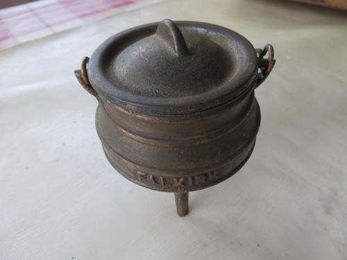 FALKIRK POTJIE POT FOR HALF A POTATO - 70 MM DIAM. 85 MM HIGH - AS PER SCAN