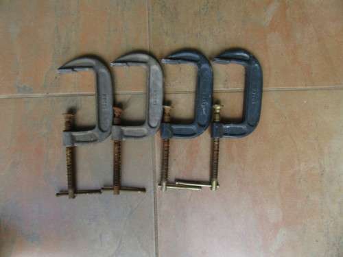 FOUR 100 MM CLAMPS - AS PER SCAN