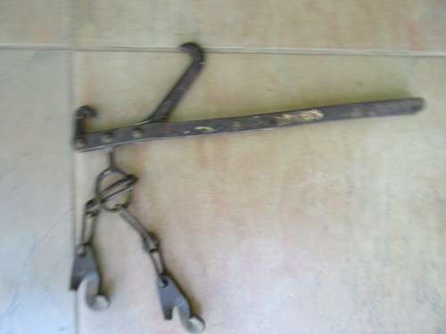 OLD FENCING HOOK / WIRE PULLER - 420 MM - AS PER SCAN