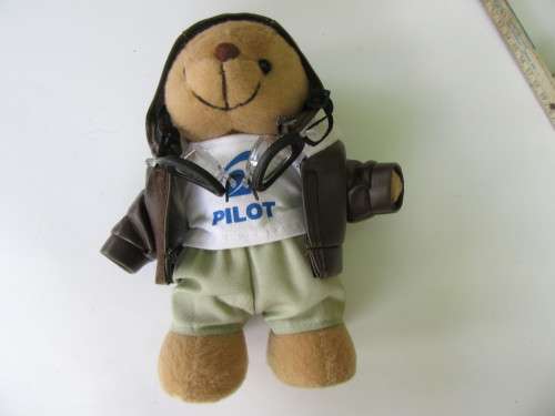 FULLY DRESSED PILOT BEAR - 200 MM - AS PER SCAN
