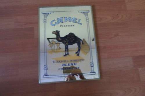 BAR MIRROR - CAMEL FILTERS - 280 X 390 MM - AS PER SCAN