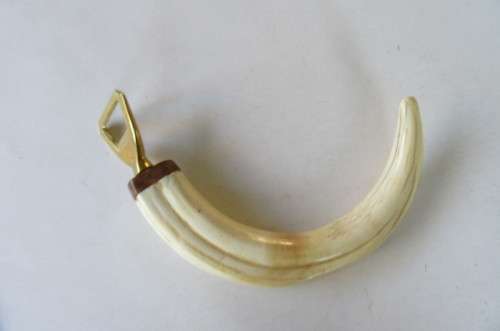 WARTHOG BOTTLE OPENER - APPR. 30 MM DIAM. - 180 MM LONG - AS PER SCAN