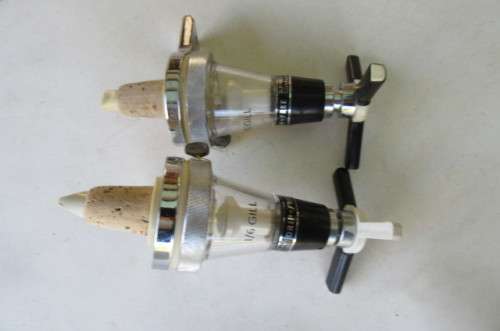 TWO TOT MEASURES - 1/6 GILL - AS PER SCAN