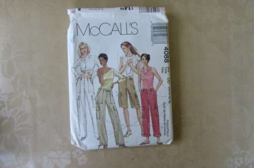 McCALL'S PATTERN NO.4088  - SIZE DD 12,14,16,18 - FACTORY FOLDED - AS PER SCAN
