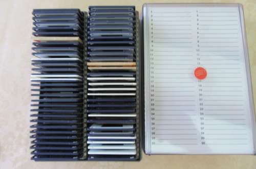 FOR DAMIEN ONLY - AGFA SLIDE BOX WITH 60 UNCHECKED SLIDES