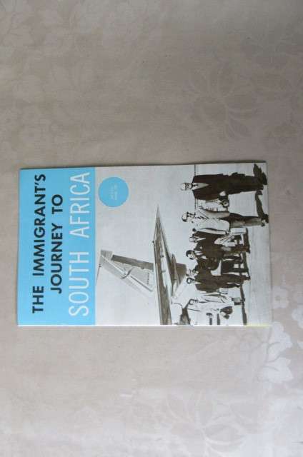 THE IMMIGRANT'S JOURNEY TO SOUTH AFRICA - DECEMBER 1968 - AS PER SCAN