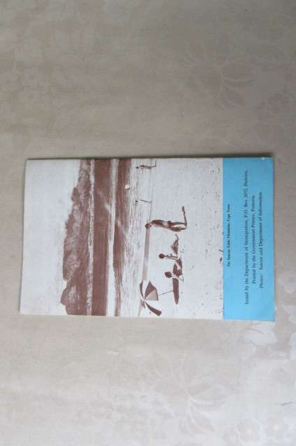 THE IMMIGRANT HOUSEWIFE  IN THE REPUBLIC OF SOUTH AFRICA - DECEMBER 1968 - AS PER SCAN