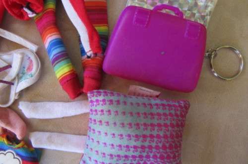 30 VARIOUS SMALL DOLLS AND OTHER ITEMS - AS PER SCAN - WILL COMBINE POSTAGE