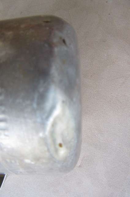 OLD ALUMINIUM MEASURE - 70 MM DIAM. - 80 MM HIGH - AS PER SCAN