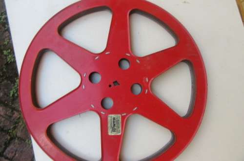 OLD MOVIE REEL - 350 MM DIAM. - AS PER SCAN