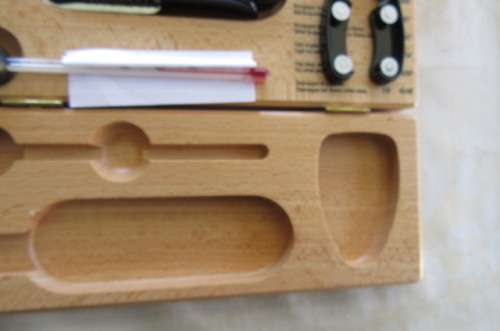 SCREWPULL - SOMELIER - 3 PIECE SET IN WOODEN BOC