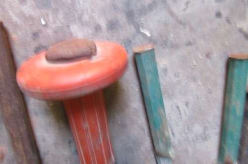 11 VARIOUS WELL USED CHISELS - AS PR SCAN - TO BE COLLECTED