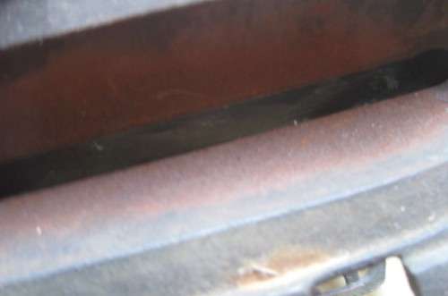 VINTAGE METAL STAND FOR STOVE IRON - APPR. 170 X 130 MM - 175 MM HIGH - NICE DISPLAY ITEM