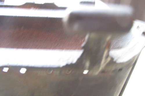 VINTAGE METAL STAND FOR STOVE IRON - APPR. 170 X 130 MM - 175 MM HIGH - NICE DISPLAY ITEM