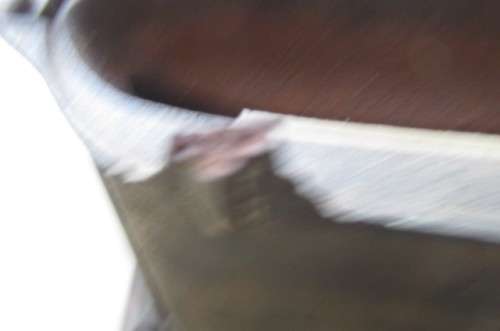 VINTAGE METAL STAND FOR STOVE IRON - APPR. 170 X 130 MM - 175 MM HIGH - NICE DISPLAY ITEM