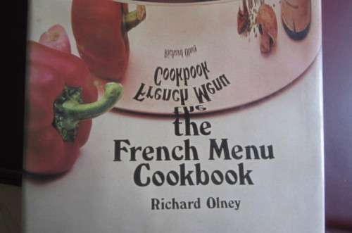 THE FRENCH MENU COOKBOOK - RICHARD OLNEY - SP