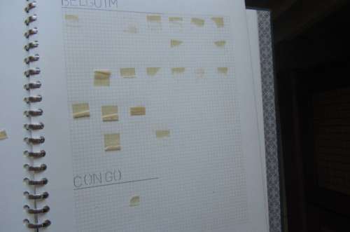 OLD EMPTY STOCK BOOK