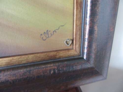 Hands Full of Hope for S.A. - Unusual and Beautiful Oil Painting by Ellim