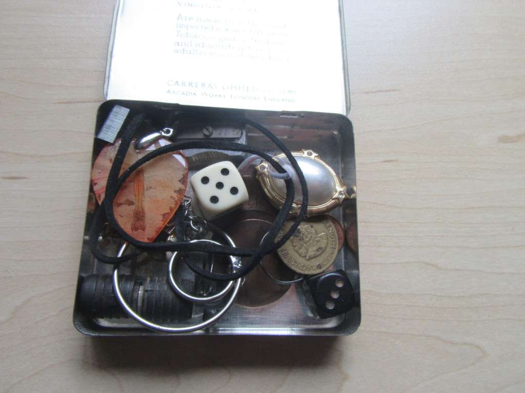 CRAVEN `A` JUNK TIN WITH GOODDIES INSIDE - AS PER SCAN- MD