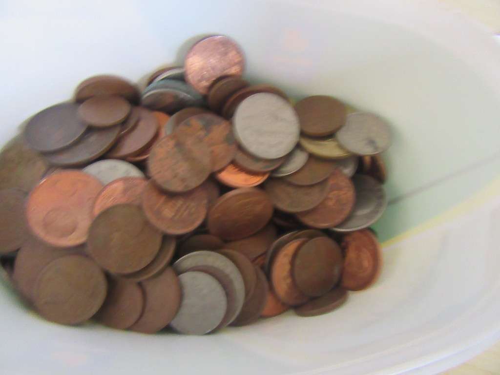 BARGAIN BOX - 250 UNSORTEDCOINS - GOOD START FOR A BEGINNER -  - C2 - BID PER COIN