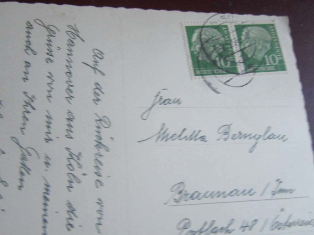 USED POST CARD GERMANY - LD/TL