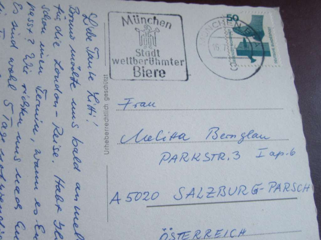 USED POST CARD GERMANY - LD/TL