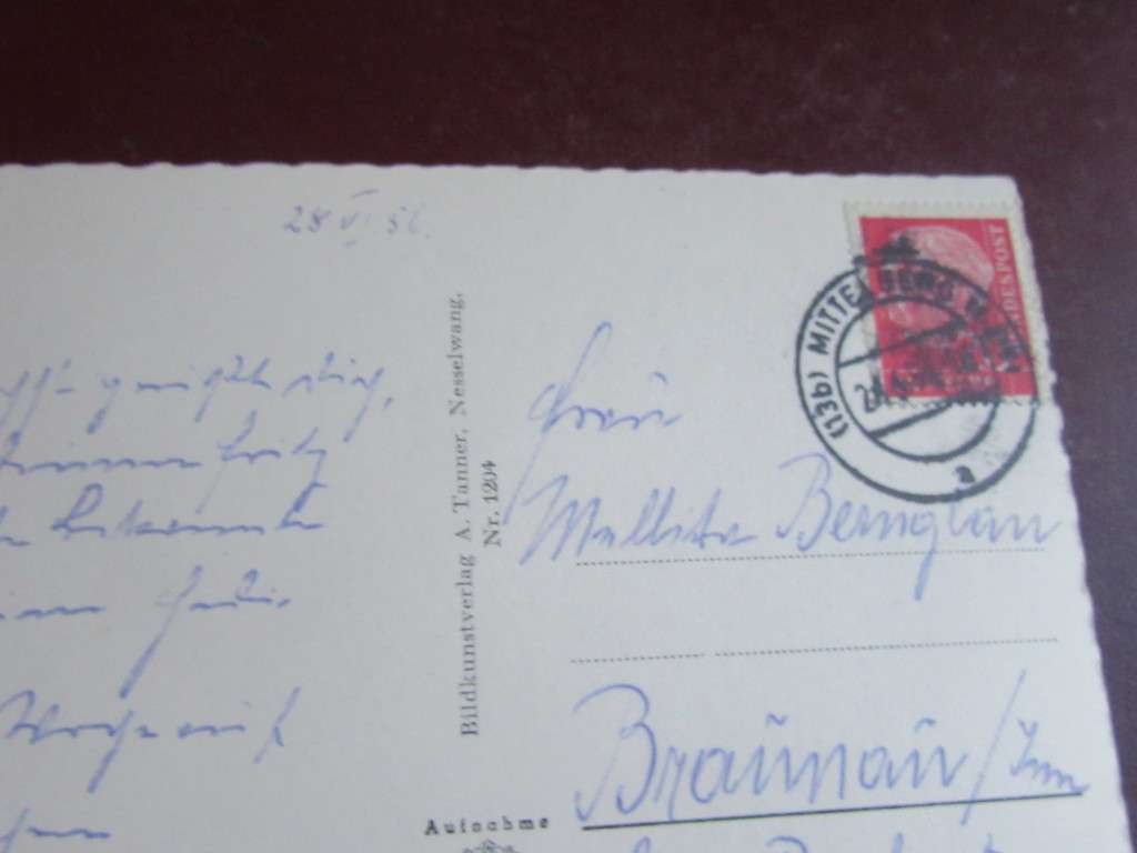 USED POST CARD GERMANY - LD/TL