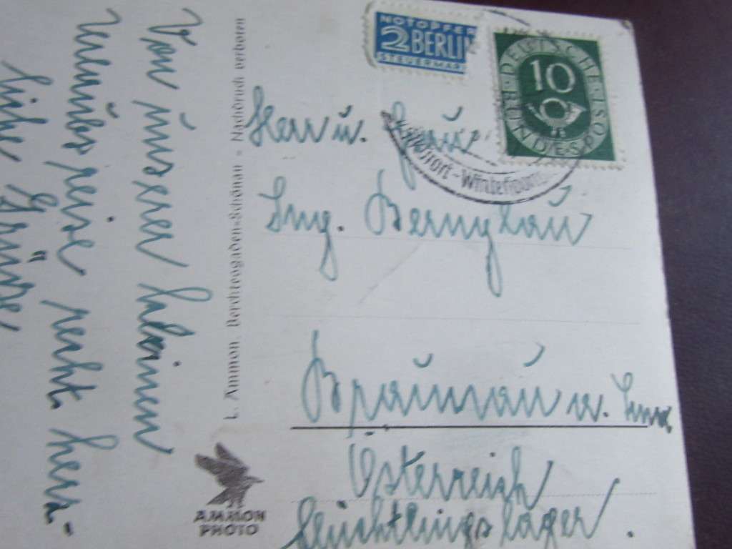 USED POST CARD GERMANY - LD/TL
