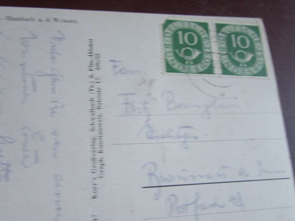 USED POST CARD GERMANY - LD/TL