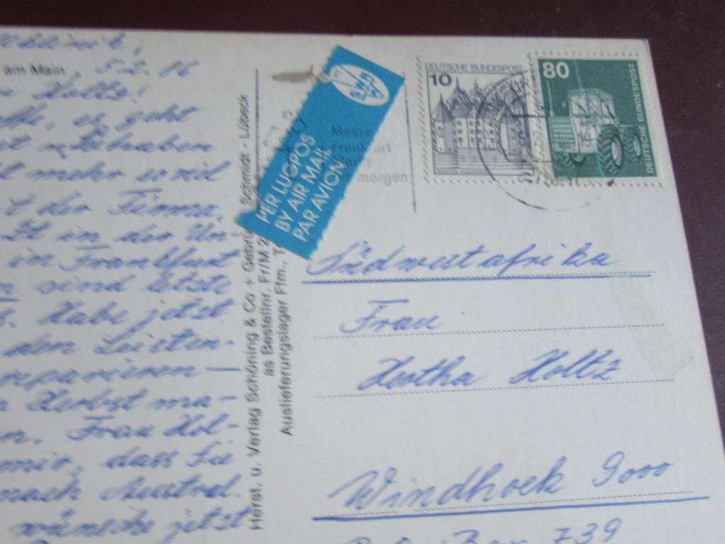 USED POST CARD GERMANY - LD/TL